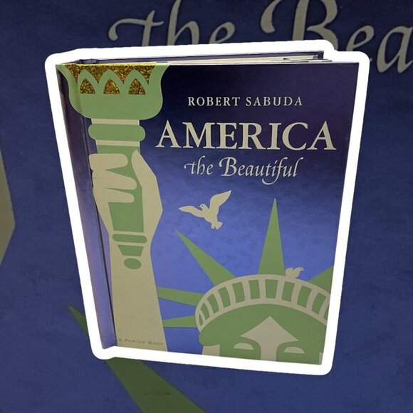 America the Beautiful by Robert Sabuda Pop-Up Book 2004 Little Simon Publisher - Picture 4 of 16